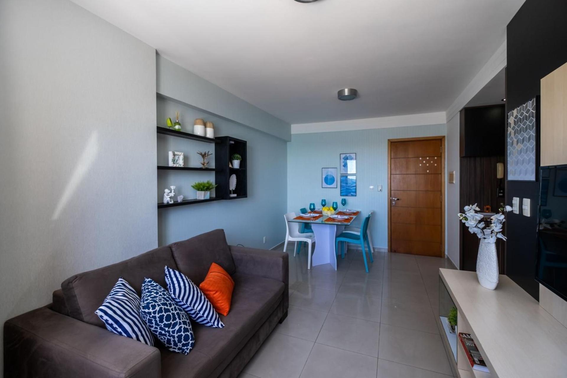 Flat Com 2 Quartos E Vista Mar Da Praia De Pontanegra-Wifi 300 Mb-Garagem-Familia-Criancas-Piscina-Pet Friendly Натал Екстер'єр фото