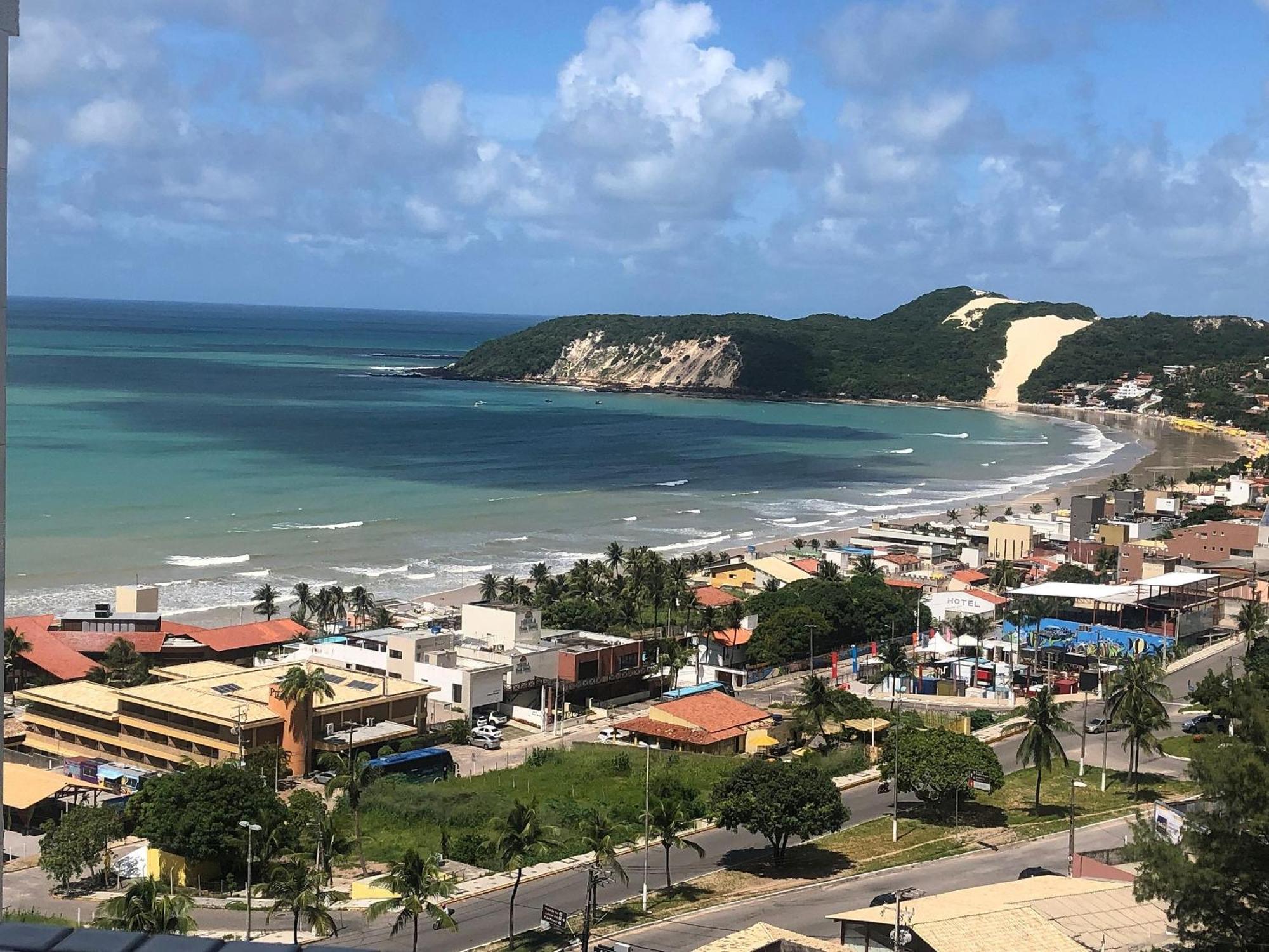 Flat Com 2 Quartos E Vista Mar Da Praia De Pontanegra-Wifi 300 Mb-Garagem-Familia-Criancas-Piscina-Pet Friendly Натал Екстер'єр фото
